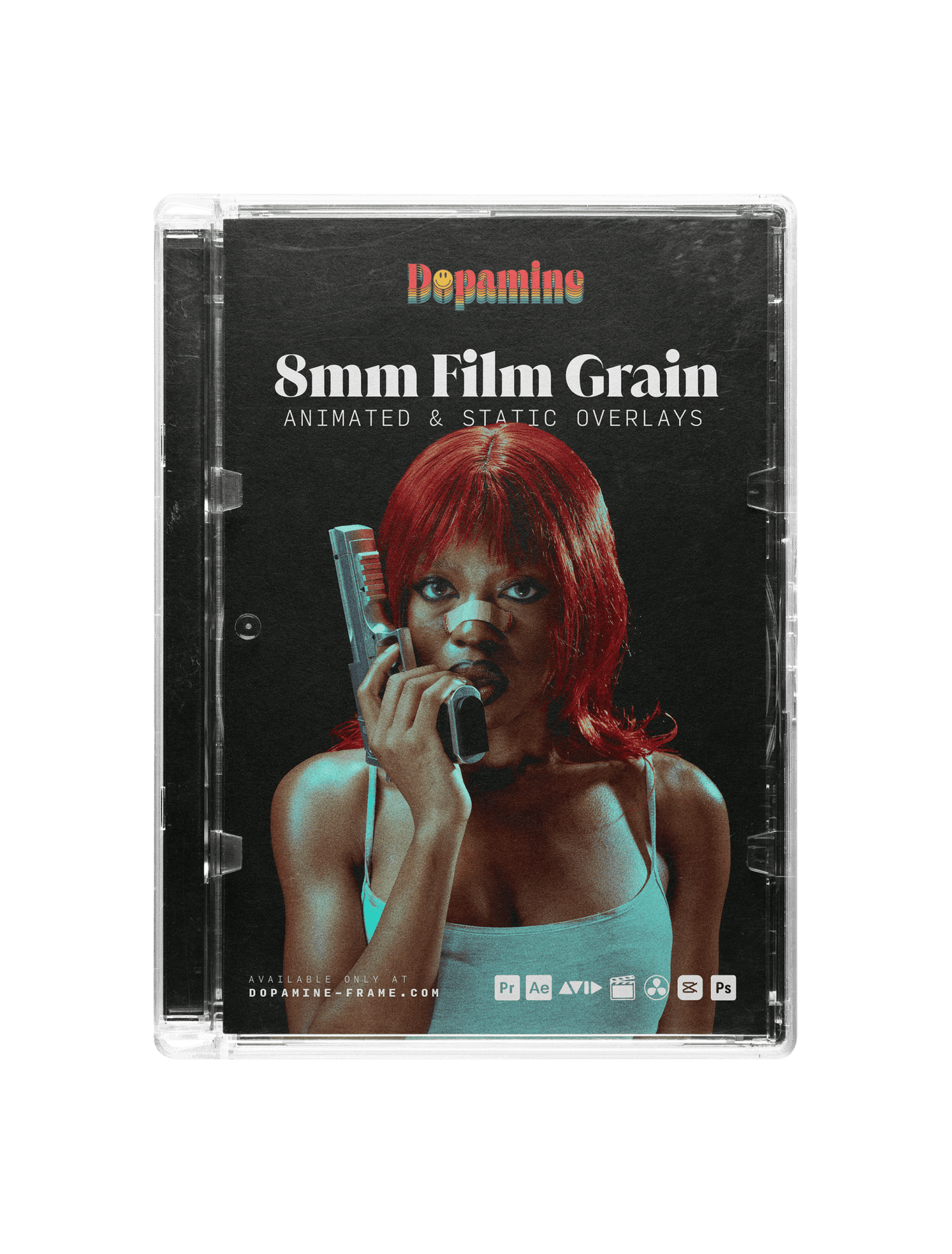 8mm Film Grain Overlays - Dopamine Frame