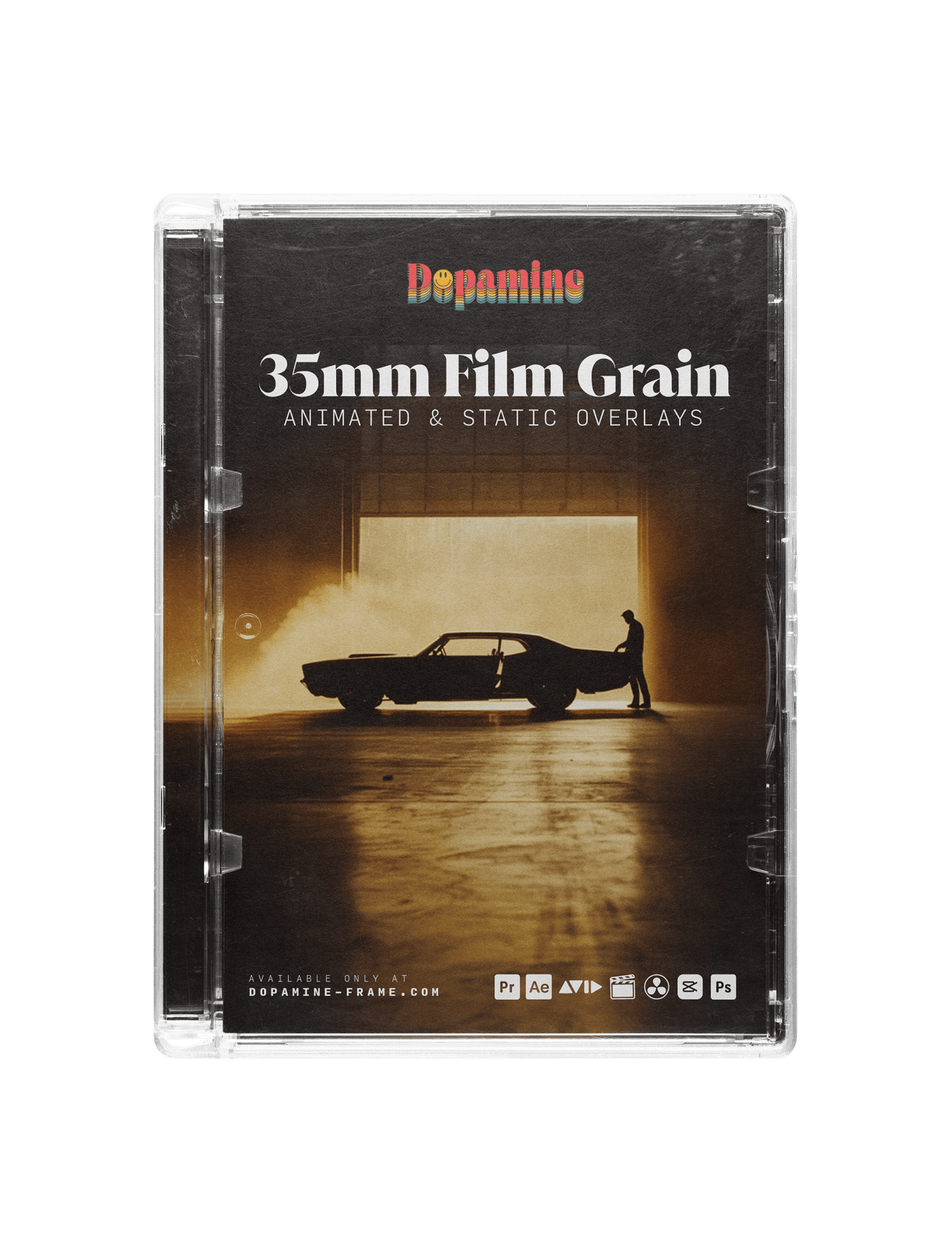 35mm Film Grain Overlays - Dopamine Frame