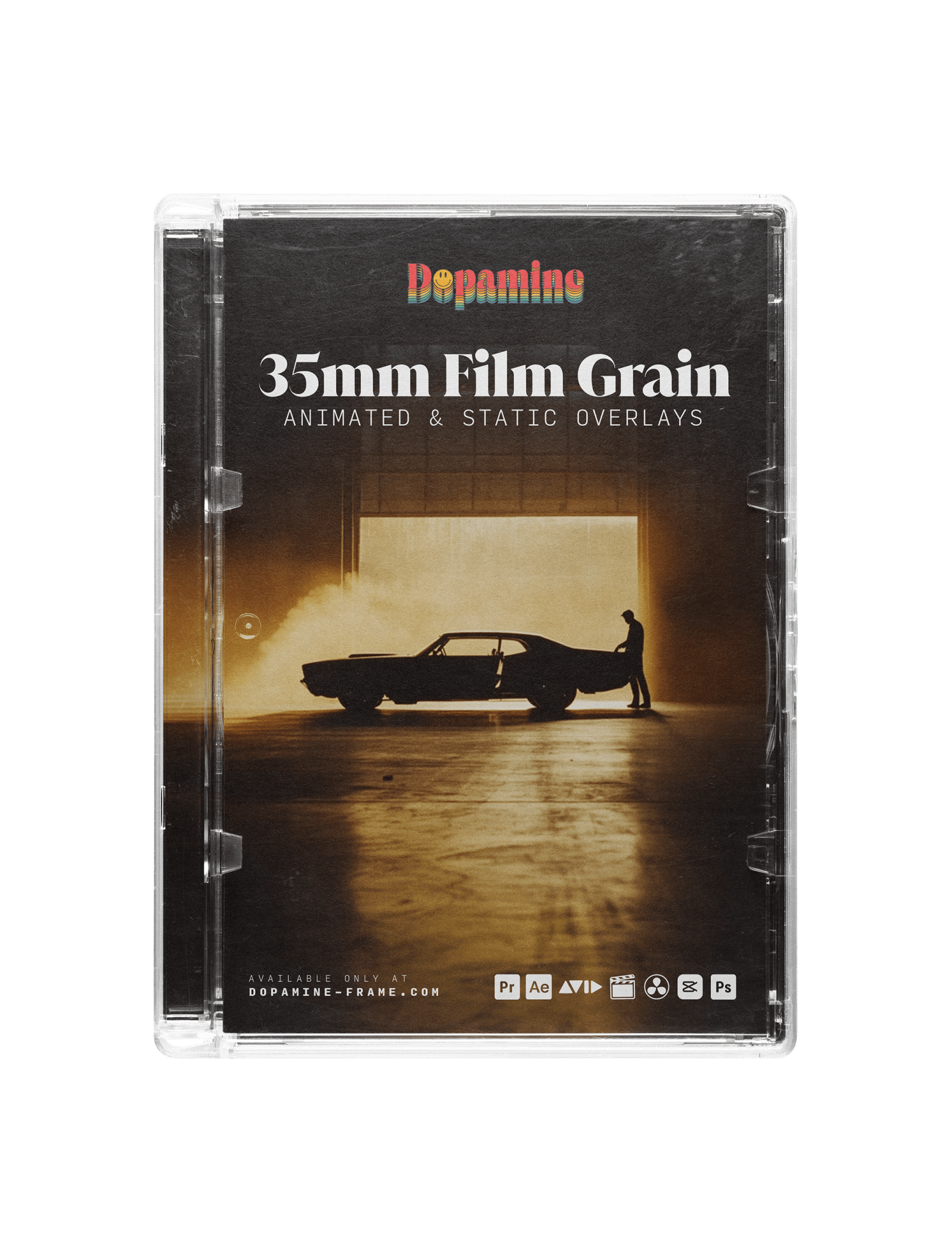 35mm Film Grain Overlays - Dopamine Frame