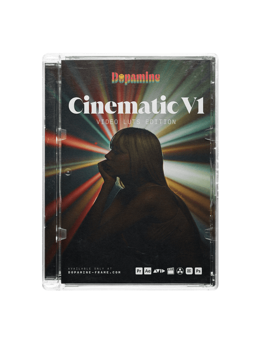 Cinematic V1 Video LUTs - Dopamine Frame