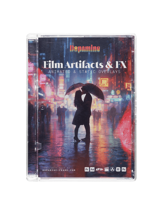 Film Artifacts & FX - Dopamine Frame