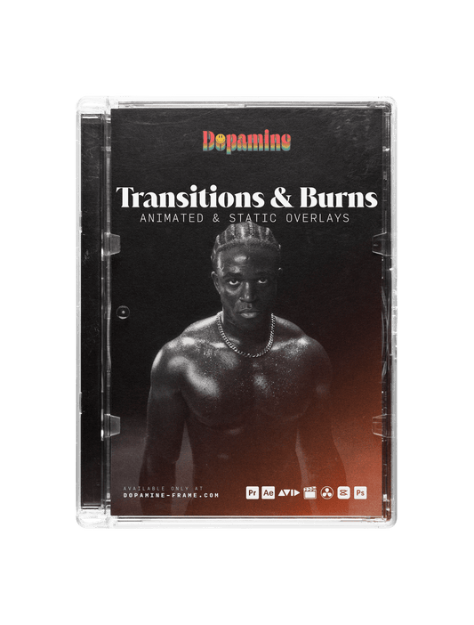 Transitions & Burns Overlays - Dopamine Frame