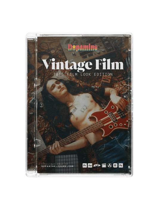 Vintage Film Video LUTs - Dopamine Frame